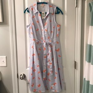 Maison Jules goldfish dress